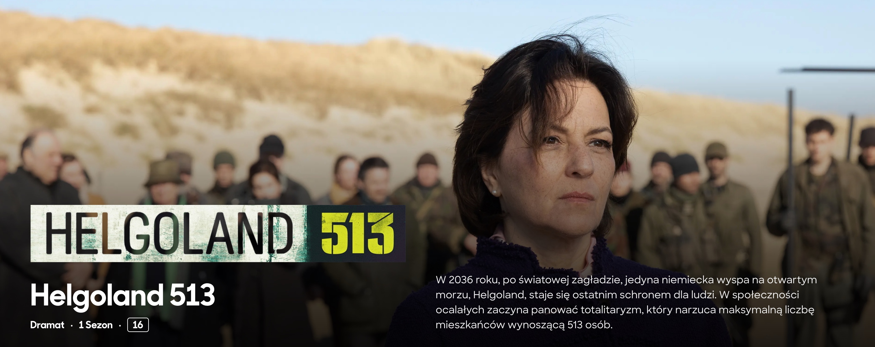 Helgoland 513 - niemiecki serial na SkyShowtime, mieszkańcy wyspy pod przywództwem byłej sklepowej