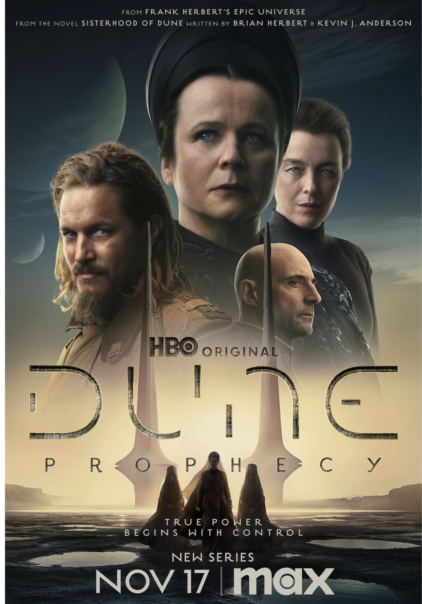 Diuna Proroctwo, serial MAX, pionowy plakat