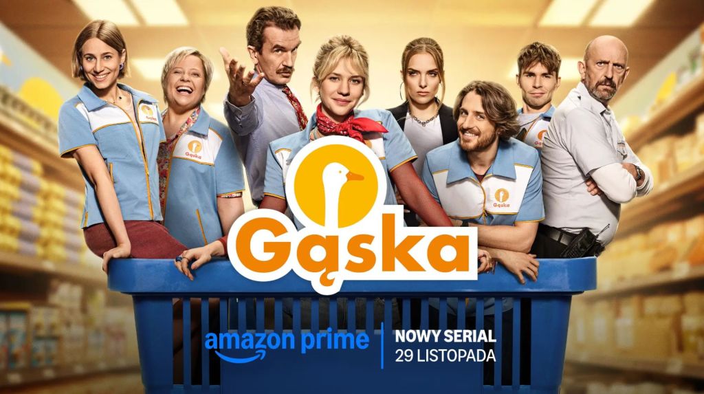 Gąska, serial Amazon Prime, polska komedia, obsada serialu