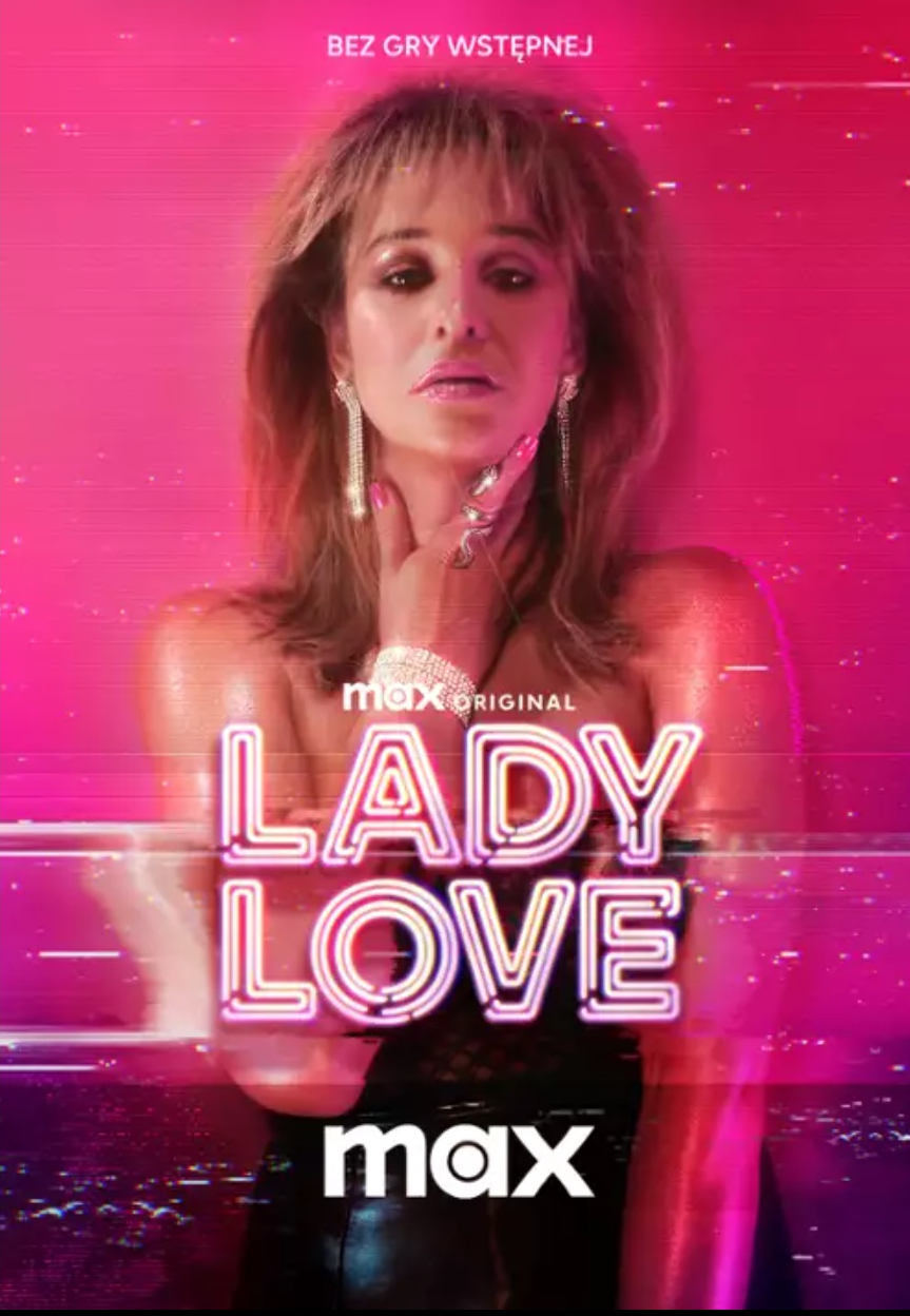Lady Love, polski serial MAX, plakat pionowy Lucy Love