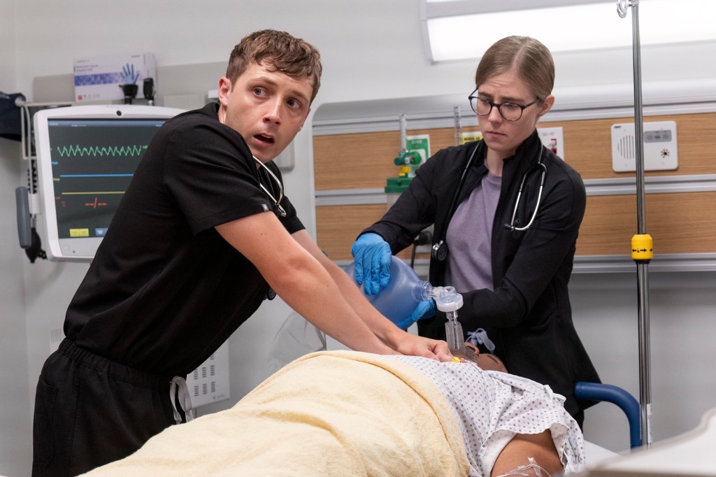 THE PITT, scena z nowego serialu medycznego MAX, recenzja