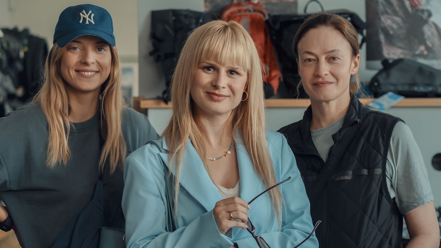 Matki pingwinów, serial Netflix, główne bohaterki, Masza Wągrocka, Barbara Wypych, Magdalena Różczka