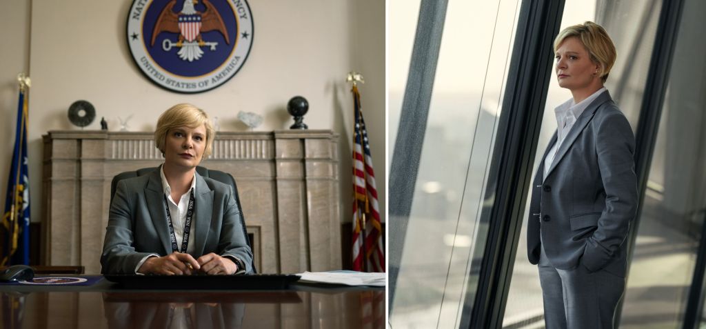 serial "Cel numer jeden" (Prime Target) na platformie AppleTV+, Martha Plimpton jako Jane Torres.