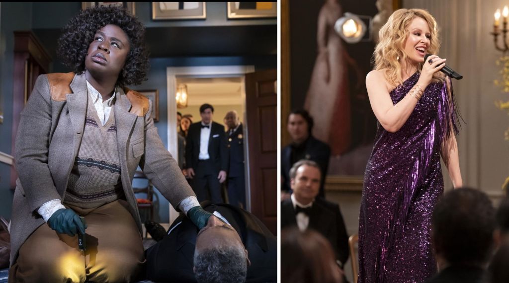 Rezydencja, serial Netflix, Uzu Aduba jako detektyw Cordelia Cupp i Kylie Minogue