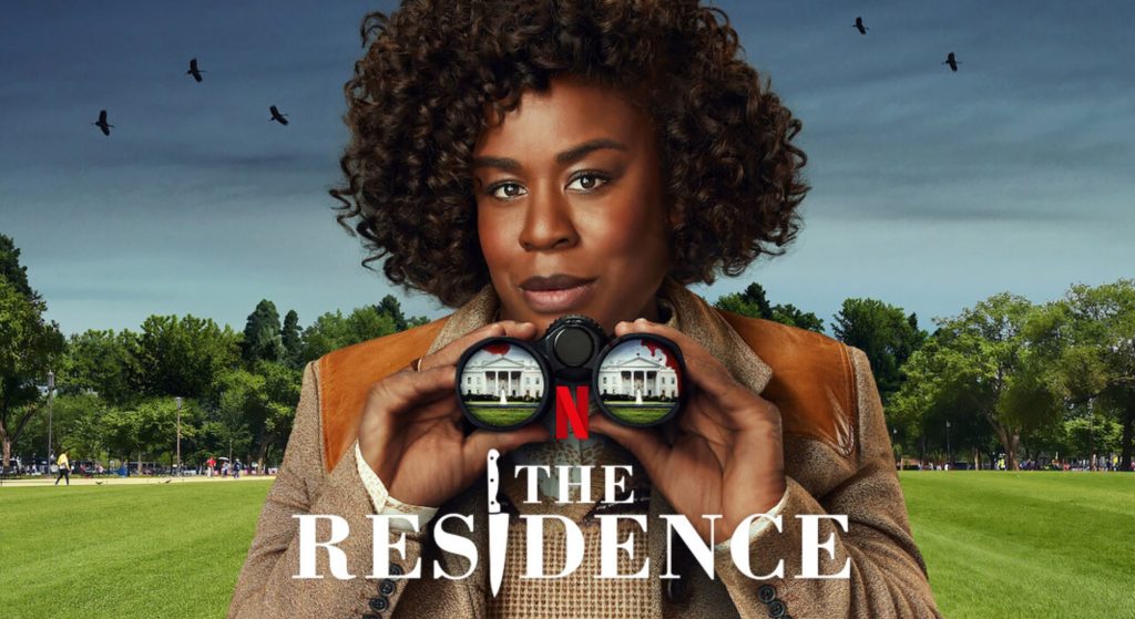 Rezydencja (The Residence), recenzja nowego serialu Netflix, marzec 2025, Uzu Adouba