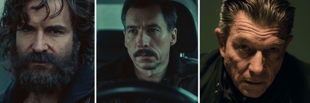 Tylko jedno spojrzenie (Just One Look), polski serial Netflixa, bohaterowie mężczyźni: Piotr Stramowski, Mirosław Haniszewski, Mirosław Zbrojewicz