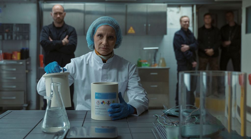 Przesmyk, polski serial MAX z 2025 roku, recenzja, Tamara Sorokina (Alona Szostak).