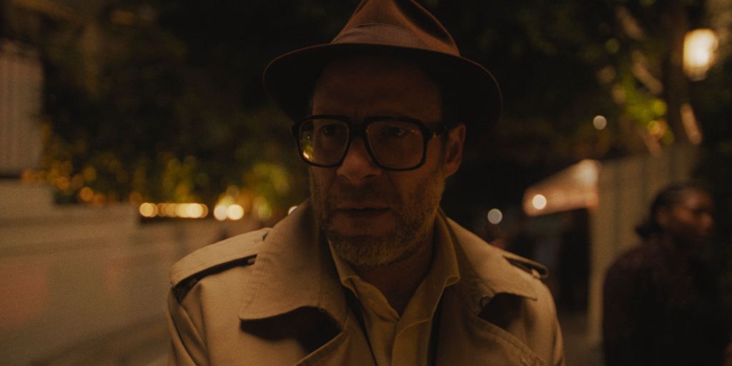Seth Rogen jako detektyw w stylu film noir w serialu "Studio" (The Studio) na AppleTV+, recenzja