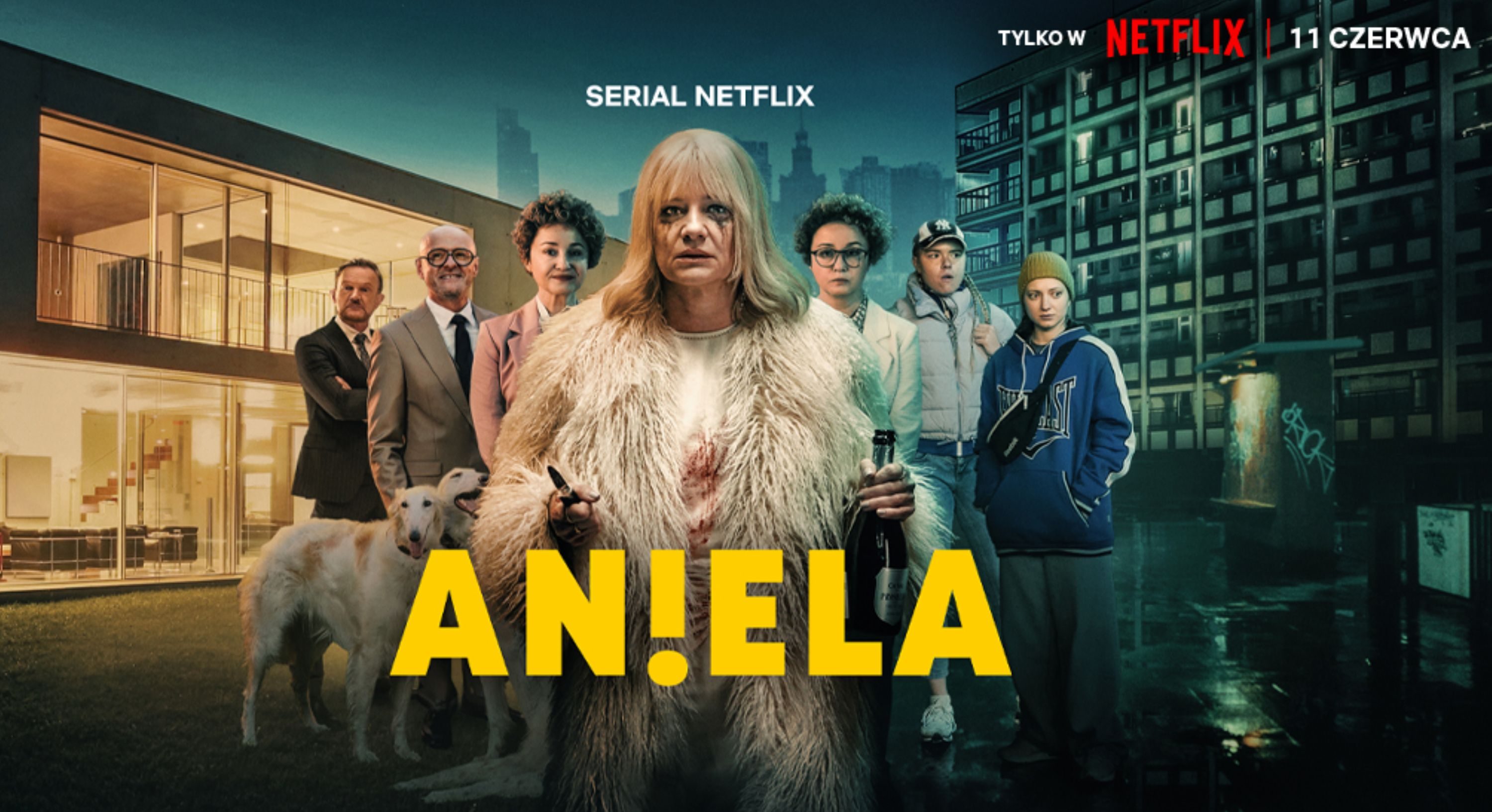 recenzja serialu "Aniela", Netflix, czerwiec 2025, Małgorzata Kożuchowska w roli głównej
