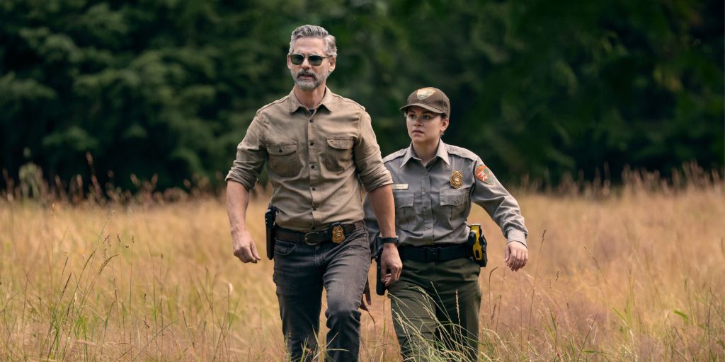 Eric Bana i Lily Santiago w rolach śledczych w serialu Netflix "Untamed" (Dzikość), 2025