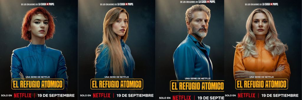 "El Refugio Atomico" (Billionaires' Bunker), Bunkier miliarderów, nowy serial twórców "La Casa de Papel", Netflix