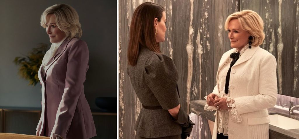 Glenn Close jako Dina Standish w serialu "All's Fair" (Wszystko dozwolone) na Disney+, recenzja, opinie, komentarze