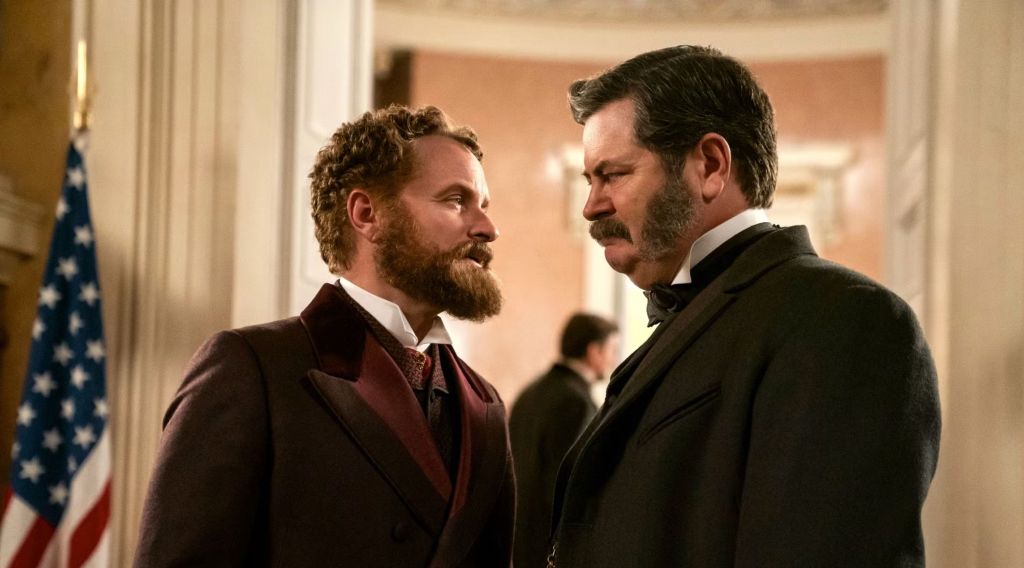 Śmierć od pioruna, nowy serial historyczny Netflix, premiera listopad 2025, Shea Whigham i Nick Offerman