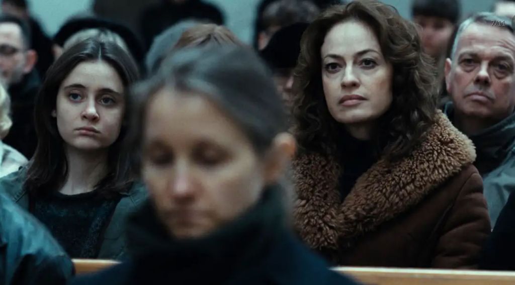 Heweliusz, polski serial platformy Netflix, listopad 2025, Magdalena Różczka w roli żony kapitana Ułasiewicza