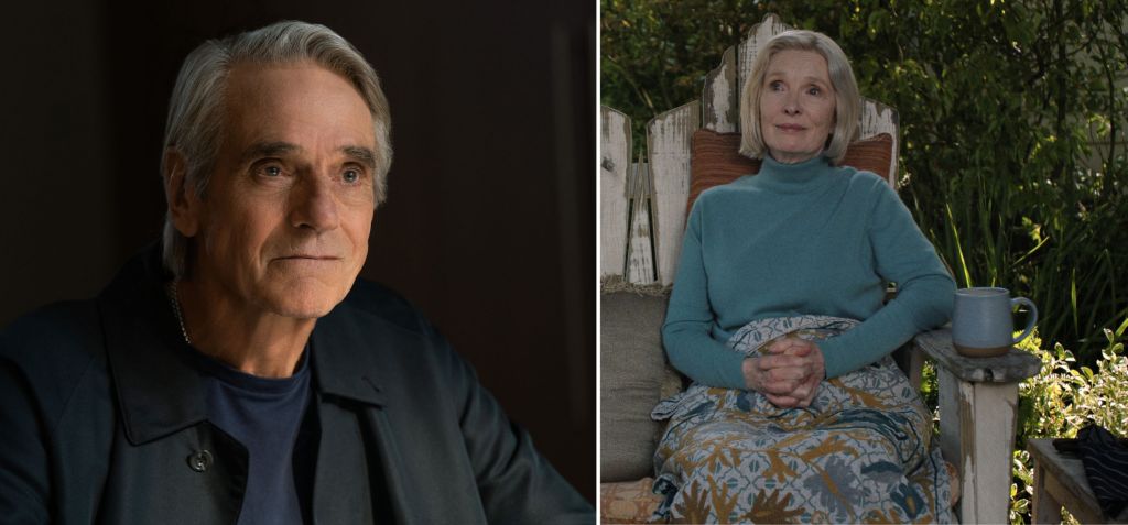 Jeremy Irons jako ojciec Jennifer Aniston w serialu "The Morning Show" na Apple TV, październik 2025