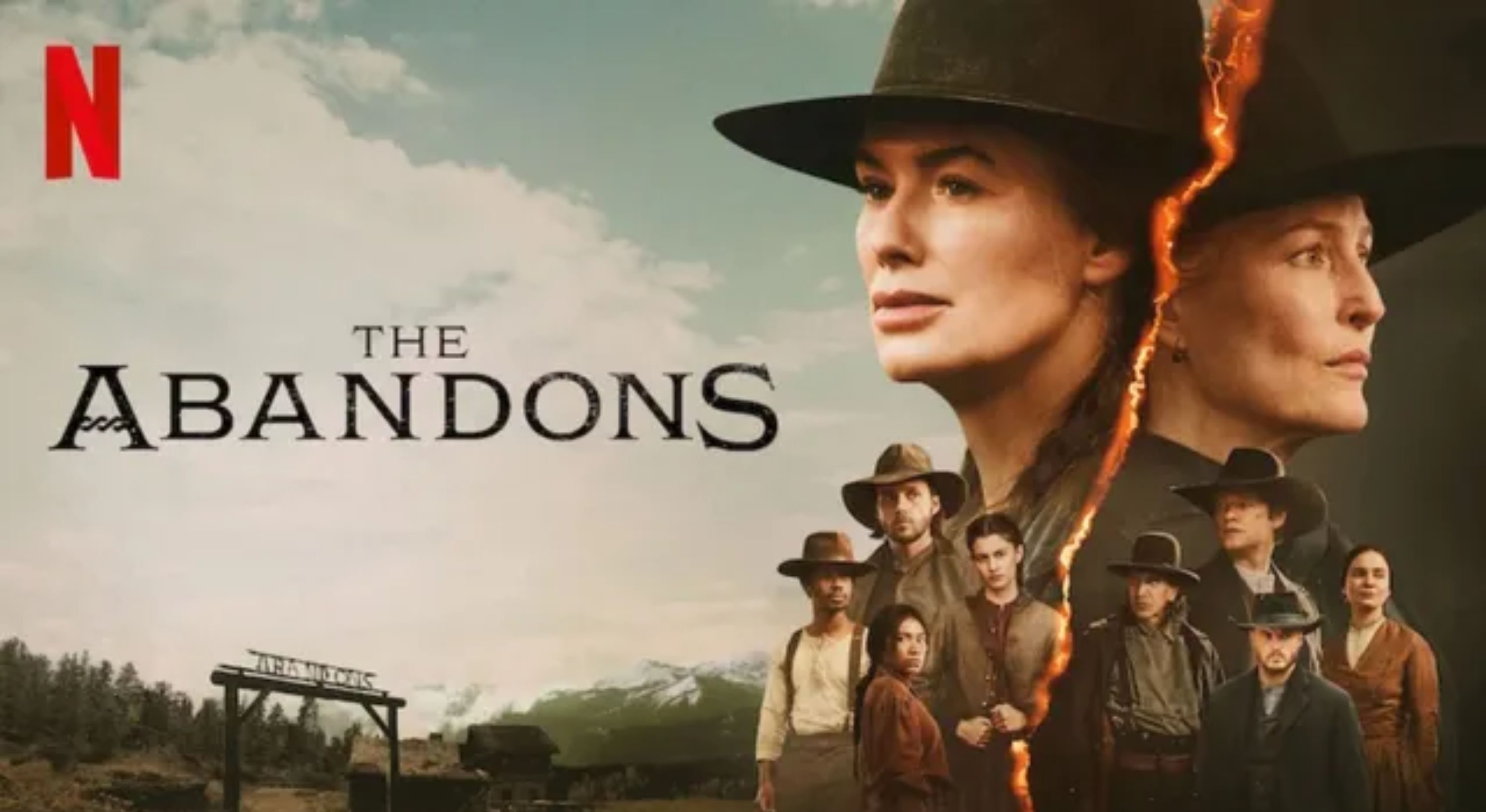 Odrzuceni (The Abandons), serial Netflix, western, recenzja, opinie, 2025