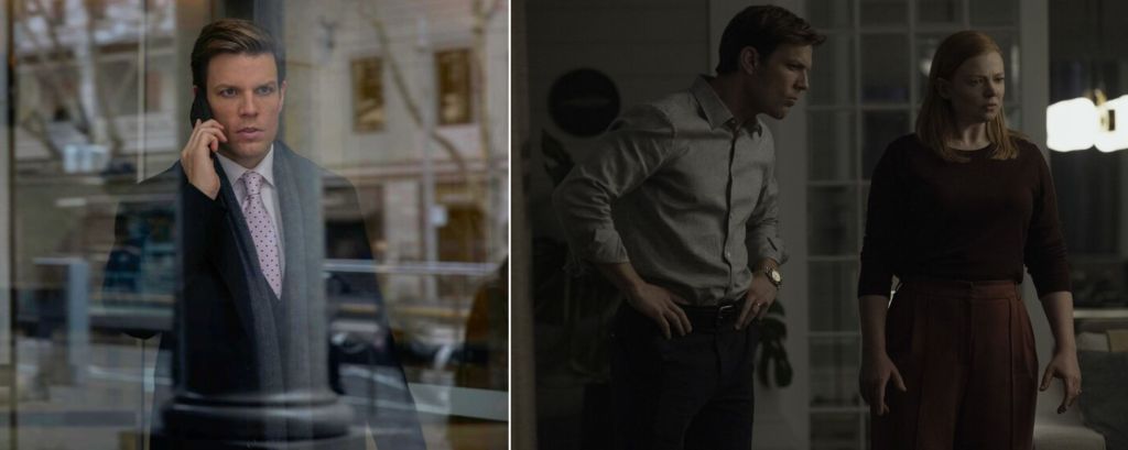 Jake Lacy jako Peter Irvine w serialu "To jej wina" (All Her Fault), SkyShowtime