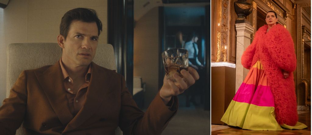 Ashton Kutcher i Isabella Rossellini w serialu "The Beauty"