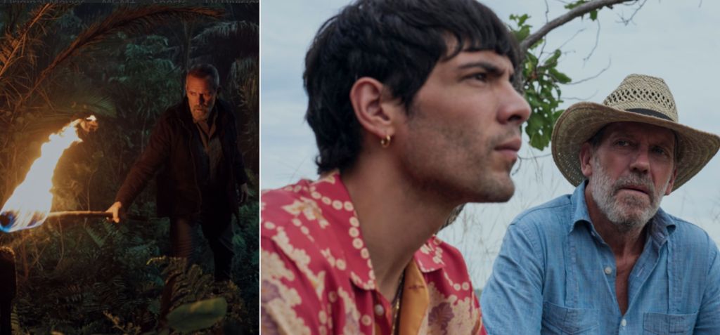 Diego Calva and Hugh Laurie in "The Night Manager", season 2 of the Prime Video spy thriller series, reviews