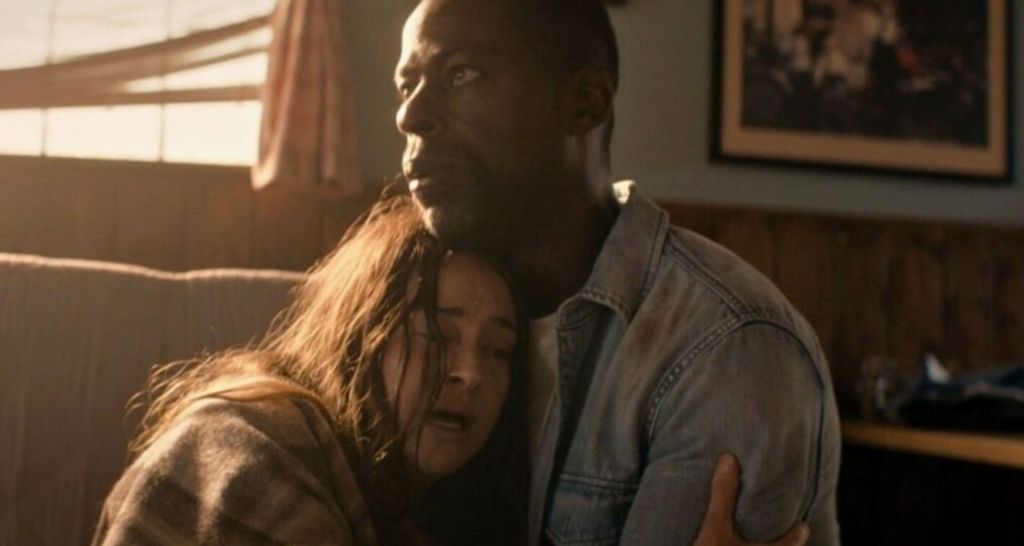 Sterling K. Brown jako Xavier i Shailene Woodley jako Annie w serialu "Paradise", Disney+, 2026, opinie