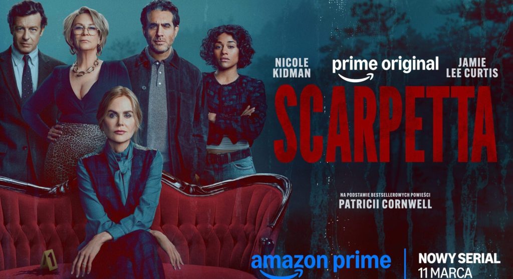 Scarpetta, Prime Video, serial kryminalny, Nicole Kidman, Jamie Lee Curtis w rolach głównych, recenzja, opinie, 2026
