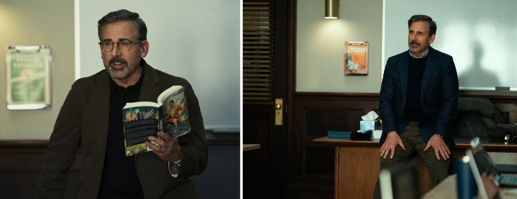 Steve Carell jako Greg Russo w serialu "Rooster", HBO Max