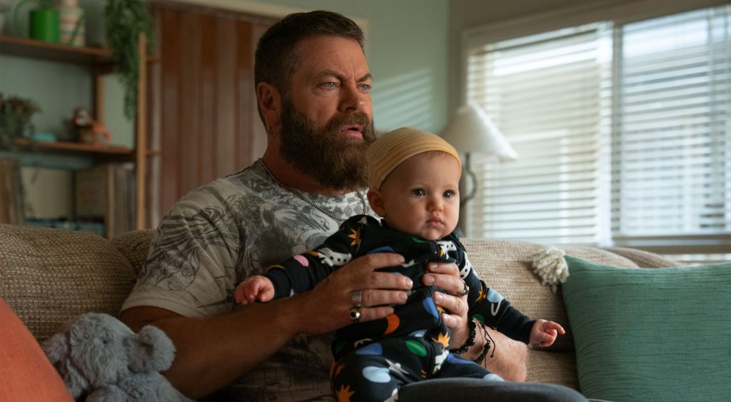 Nick Offerman jako Jinx w serialu "Margo jest spłukana", na Apple TV, recenzje, opinie, 2026